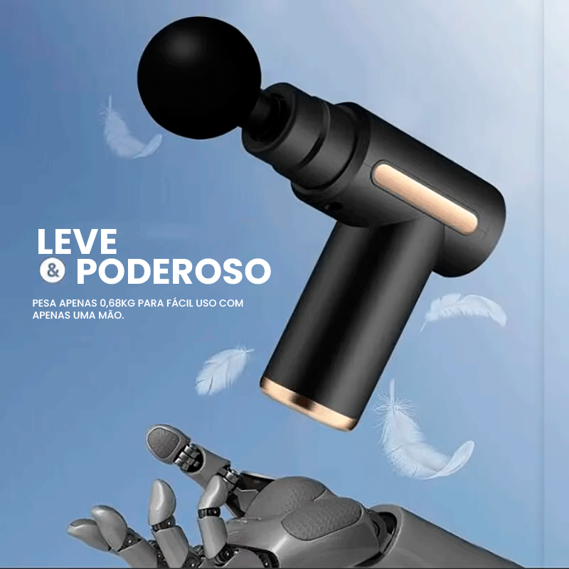 Mini Pistola de Massagem Profissional