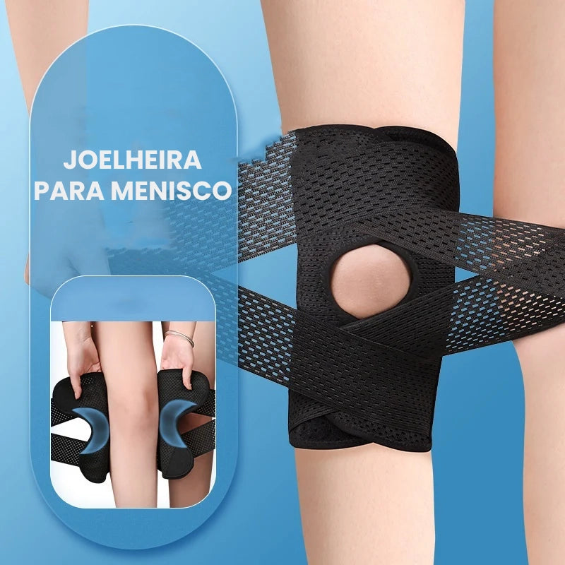 Suporte de Joelho para Recuperação da Cartilagem e Rótula