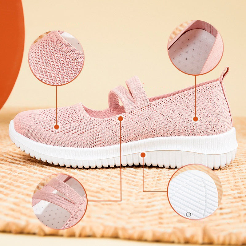 Tênis Feminino Leve em Malha Respirável