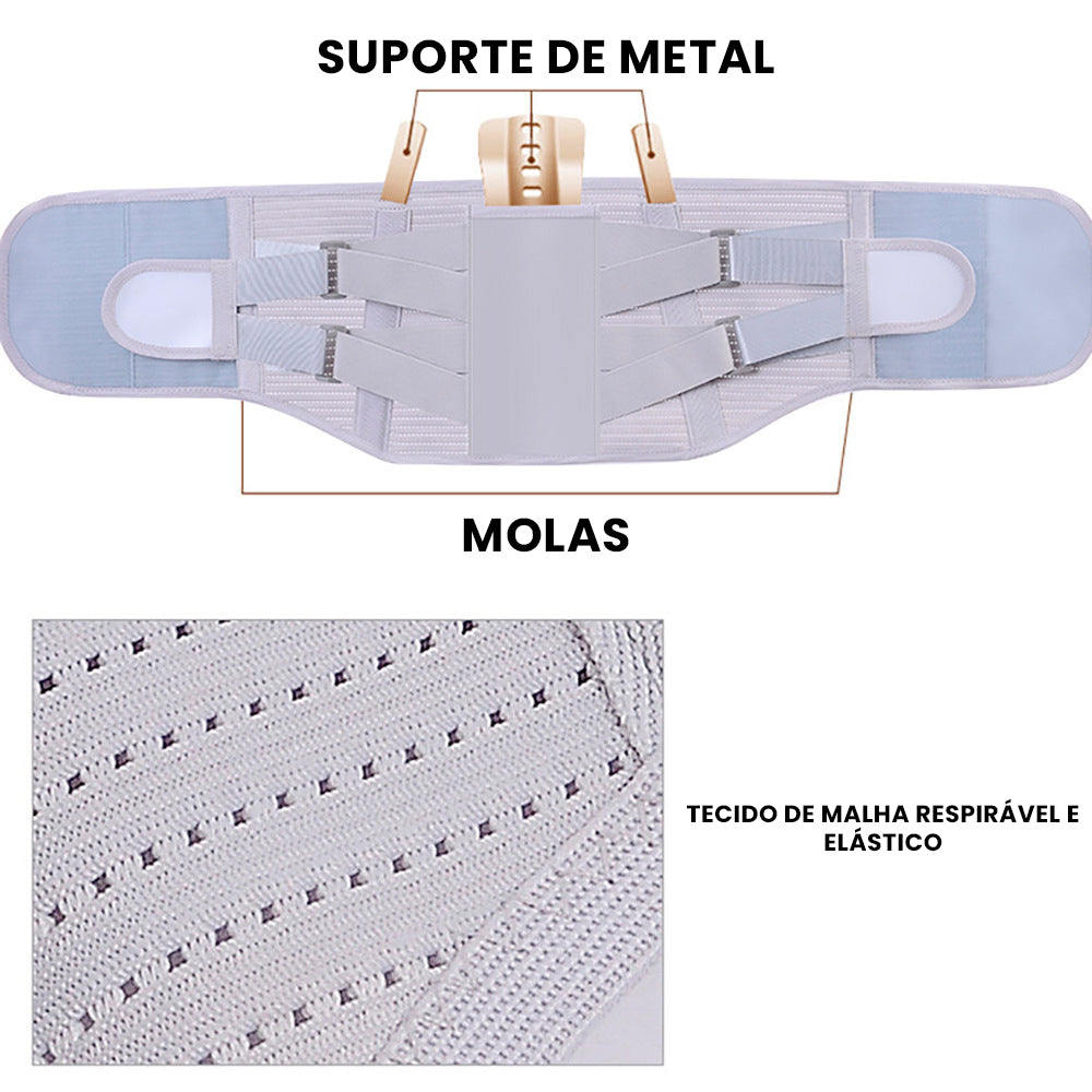 Cinto de Apoio Lombar Ortopédico