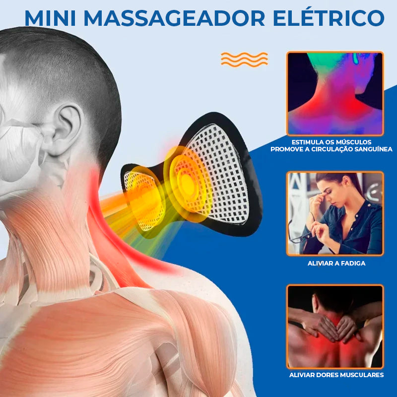 Massageador estimulador elétrico