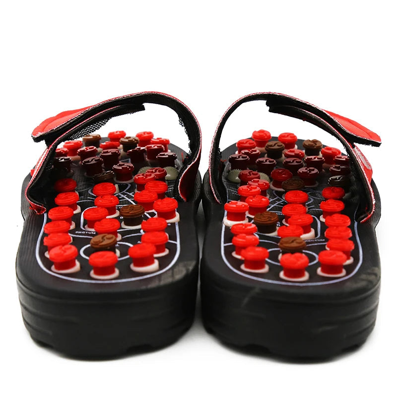 Chinelos de Massagem com Acupressão Chinesa