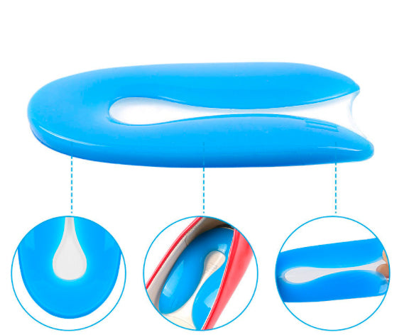 Palmilha de Gel Ortopédica Para Calcanhar/Esporão