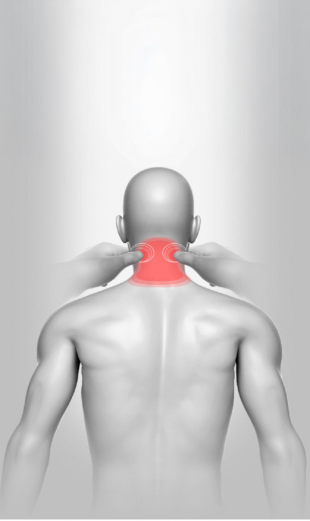 Travesseiro de Massagem para Ombro e Alongamento Cervical