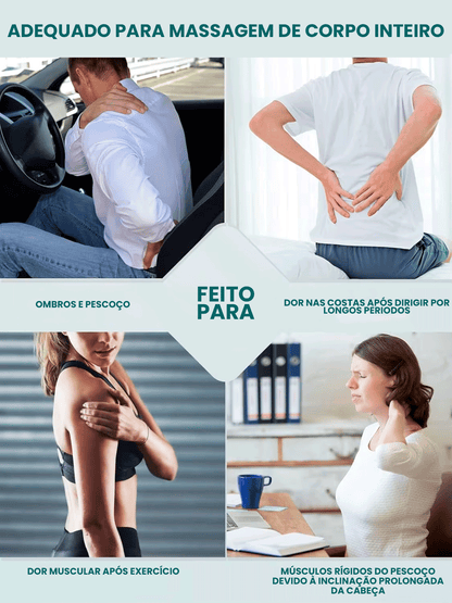 Massageador para Pescoço, Ombro e Costas