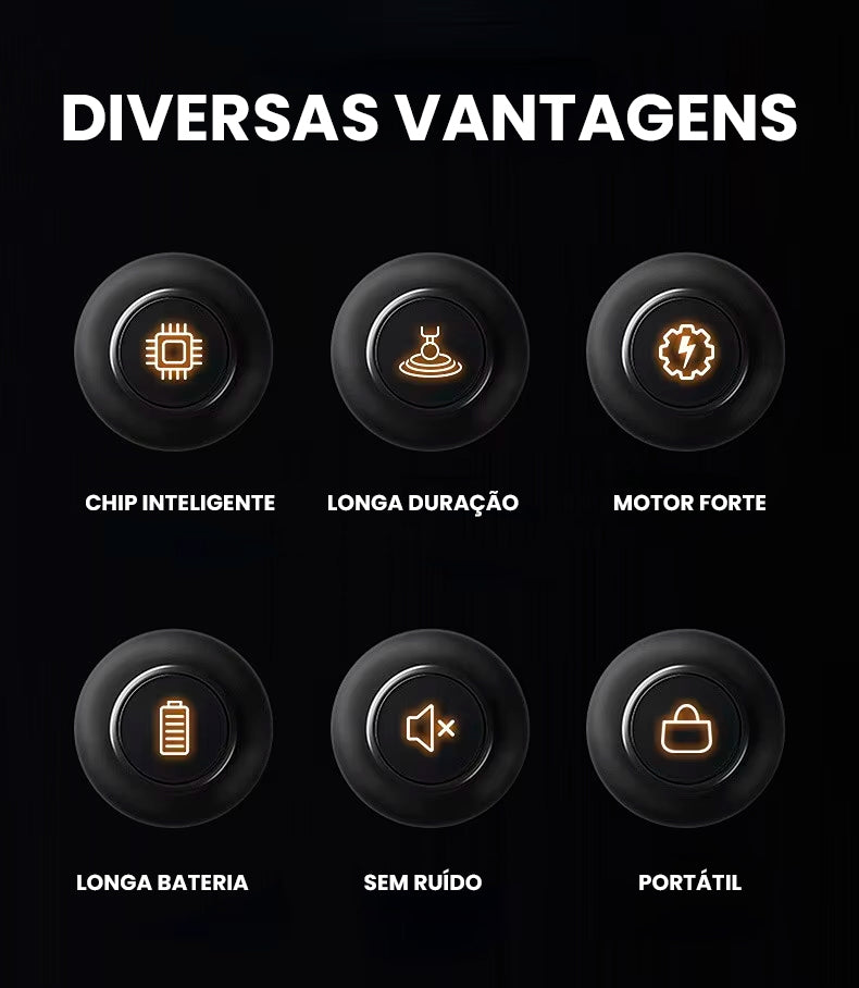 Mini Pistola de Massagem Portátil