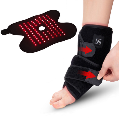 Cinto de Fisioterapia para Tornozelo e Cotovelos com Aquecimento Infravermelho