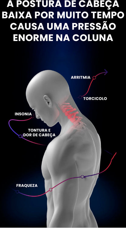 Travesseiro de Massagem para Ombro e Alongamento Cervical