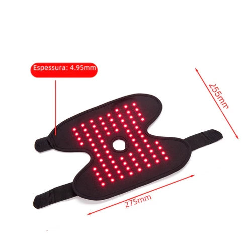 Cinto de Fisioterapia para Tornozelo e Cotovelos com Aquecimento Infravermelho