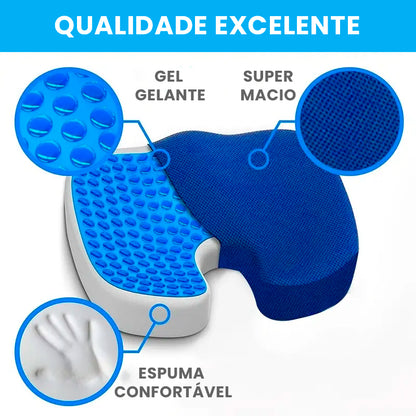 Almofada Ergonômica de Espuma com Gel