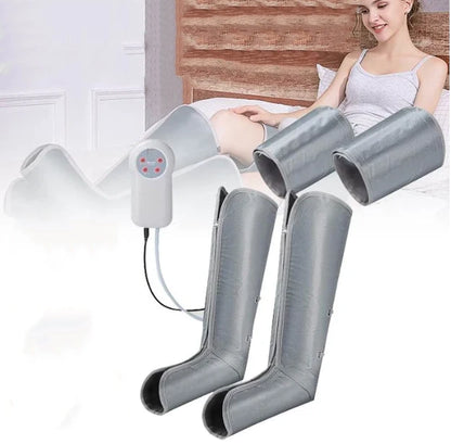 Massageador Premium de Compressão para Pernas e Panturrilhas