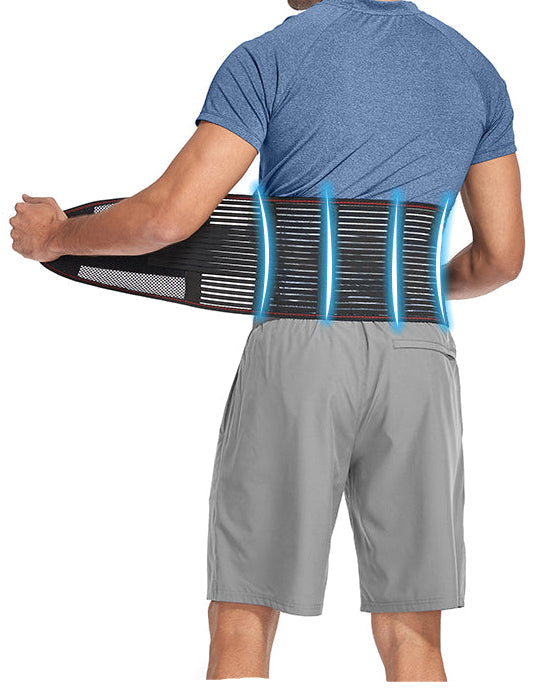 Cinto de Suporte Lombar Leve e Respirável