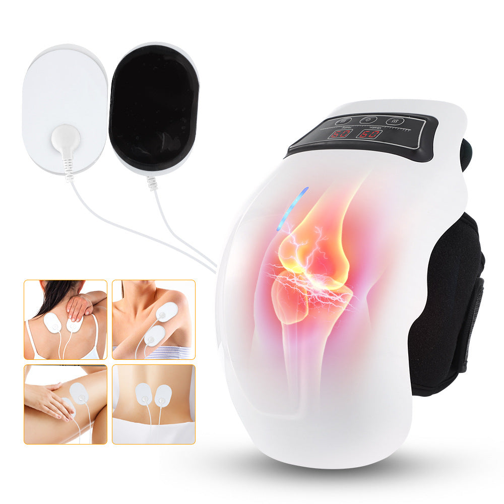 Massageador de Joelho Premium de Terapia Física com Compressa Quente
