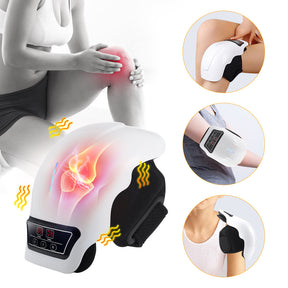 Massageador de Joelho Premium de Terapia Física com Compressa Quente