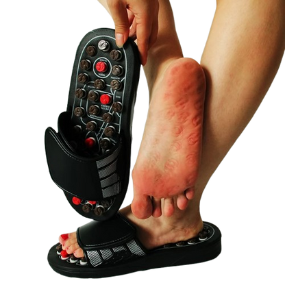 Chinelos de Massagem com Acupressão Chinesa