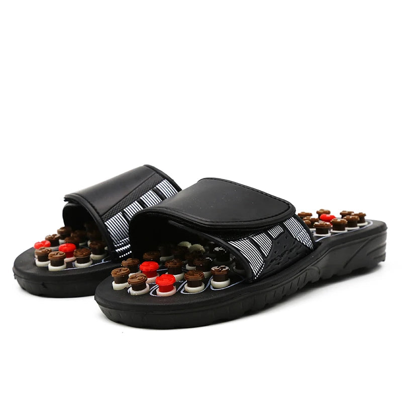 Chinelos de Massagem com Acupressão Chinesa
