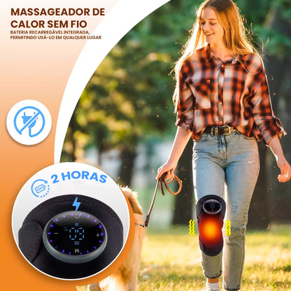Massageador Inteligente 3 em 1 com Aquecimento