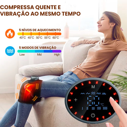 Massageador Inteligente 3 em 1 com Aquecimento