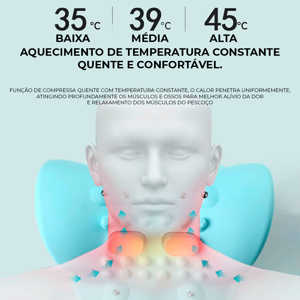 Massagador Cervical Portátil