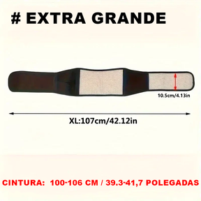Cinto termo terapêutico para lombar