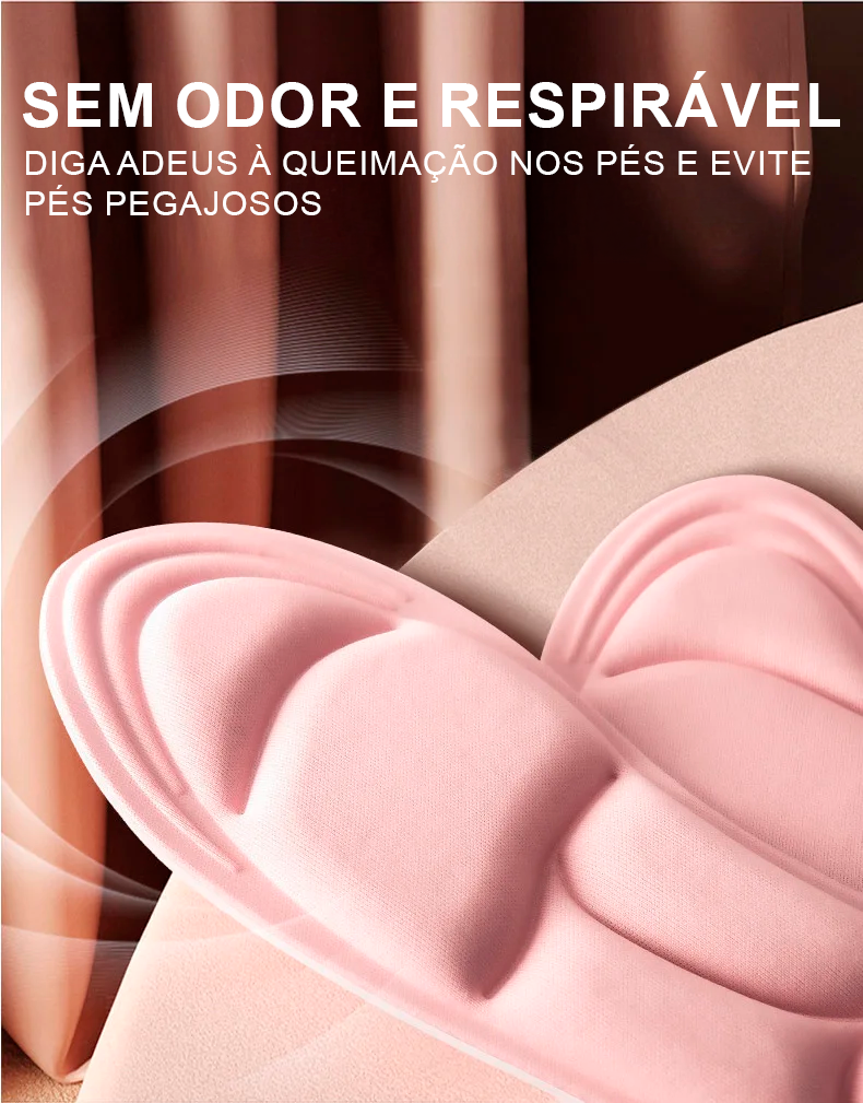 Palmilhas RelaxStep Texturizadas
