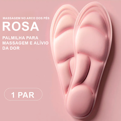Palmilhas RelaxStep Texturizadas