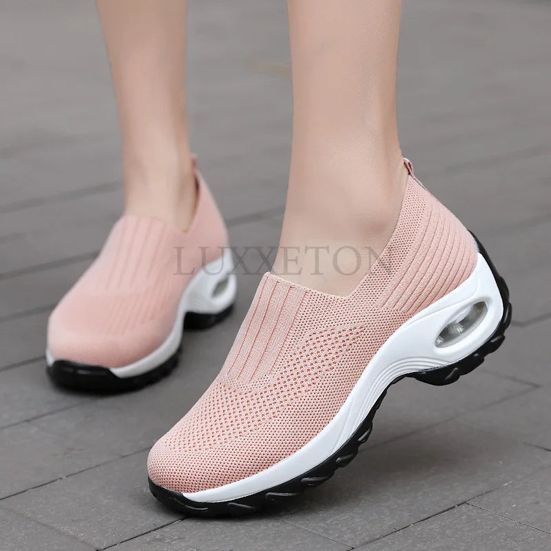 Tênis feminino ortopédico confortável