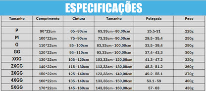 Cinto de Suporte para Cintura Plus Size