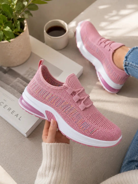 Tênis Feminino Slip-On com Amortecimento SportEase p/ Caminhada