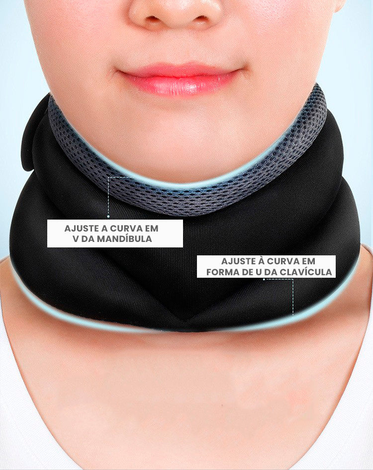 Suporte Ergonômico e Cinto Térmico para Pescoço