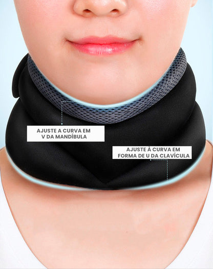 Suporte Ergonômico e Cinto Térmico para Pescoço