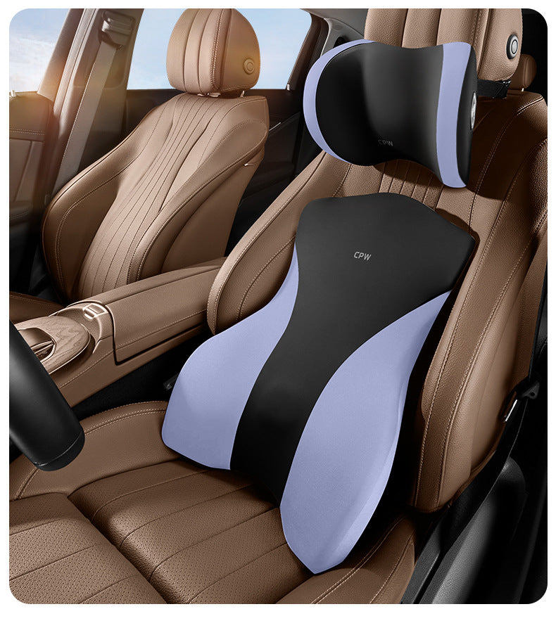 Almofada de Carro Ergonômica para Cabeça e Lombar