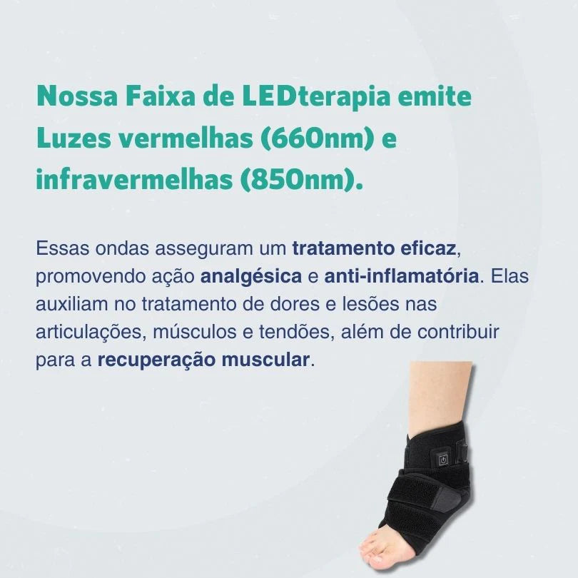 FlexCore Tornozelo Ajustável com Aquecimento