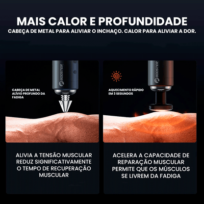 Pistola de Massagem Elétrica Booster