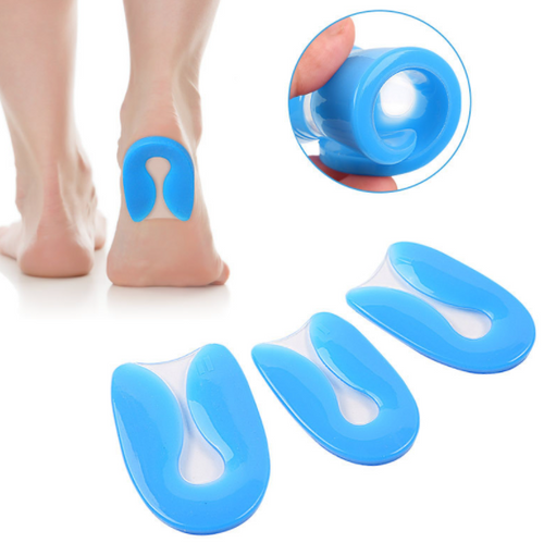 Palmilha de Gel Ortopédica Para Calcanhar/Esporão